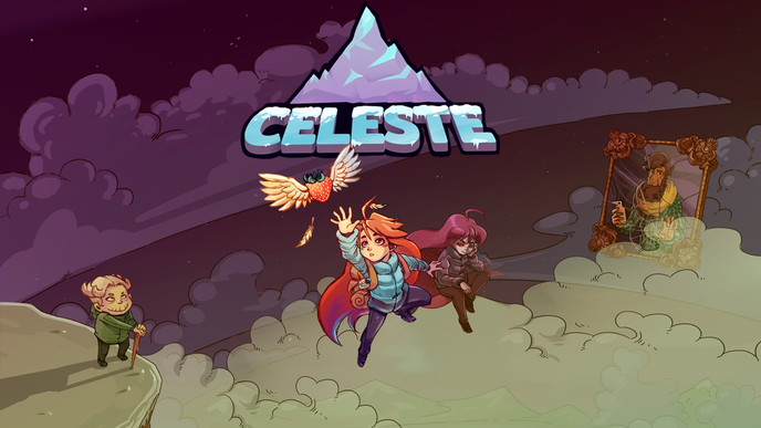 celeste, meat boy, platformer, jump, run, Berg, tower fall, madeline, theo, dash, switch, matt makes games, b-side, erdbeere, feder