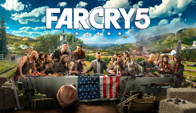Far Cry 5, Joseph Seed, Ubisoft, Ubisoft Montreal, Hope County, Montana, Eden's Gate, Boomer, Shooter, Open World, Rookie, Rook, Cheeseburger, Kult, Peggies, Father, Bliss, Jacob Seed
