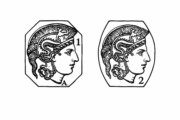 Französische Silber Stempel - Minerva Kopf. Silber Ankauf Potsdam.
