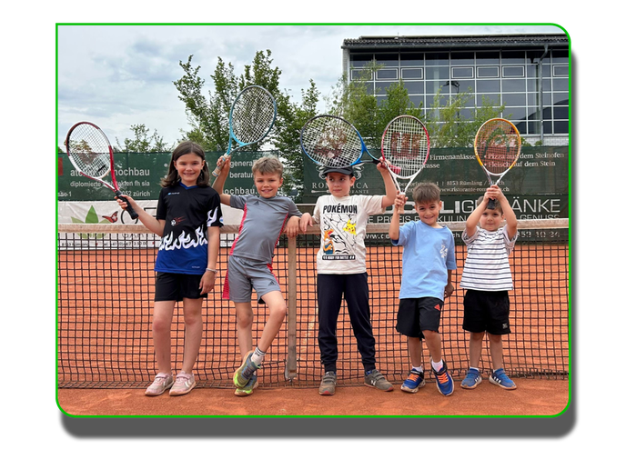 Schnupperkurs für Kids im TC Olympia in Rümlang