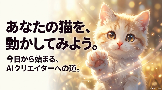 まとめ｜AI猫動画は“楽しみながら続ける”のが大事