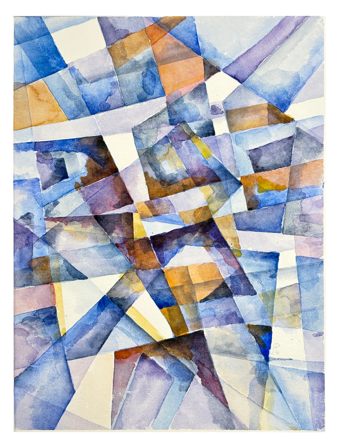 "Räumung" Aquarell 2024