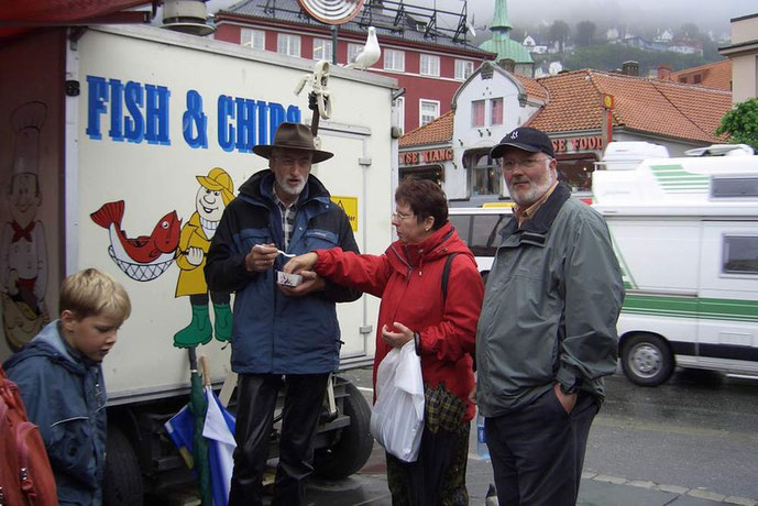 Alles essen aus einer Schüssel