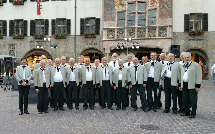 14. Juni 2018: Tiroler Abend, Goldenes Dachl Innsbruck