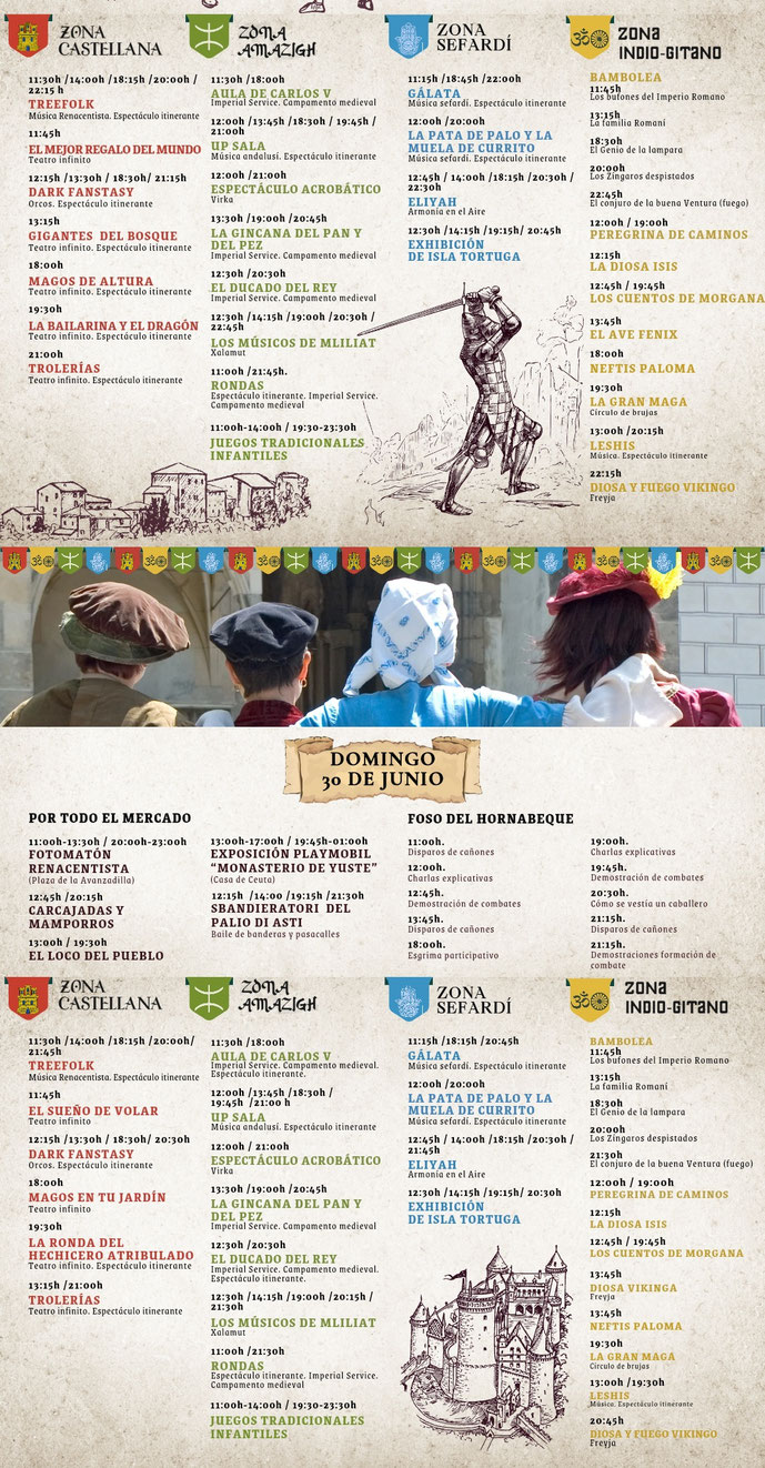 Programa del Mercado Renacentista de Melilla
