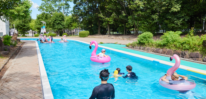 ウォーターランド流水プール