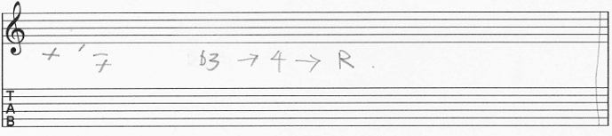 【初心者】ギターアドリブ講座 音型トレーニング Aマイナーペンタトニック 三音パターン②