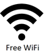 Icone Wifi gratuite dans tous le camping