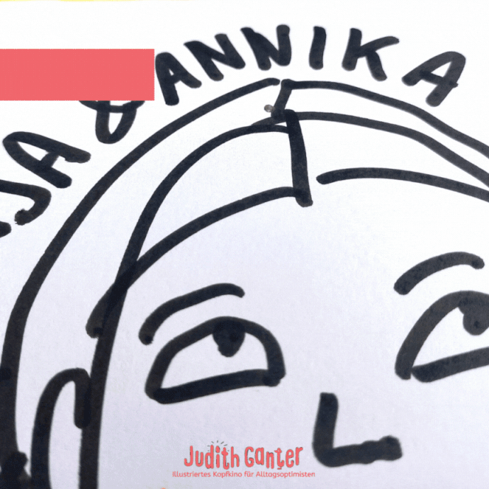 Sketchnote mit Porträts und Zitaten der Interviewpartner:innen. Gezeichnet für die Doughnut Coalition Hamburg