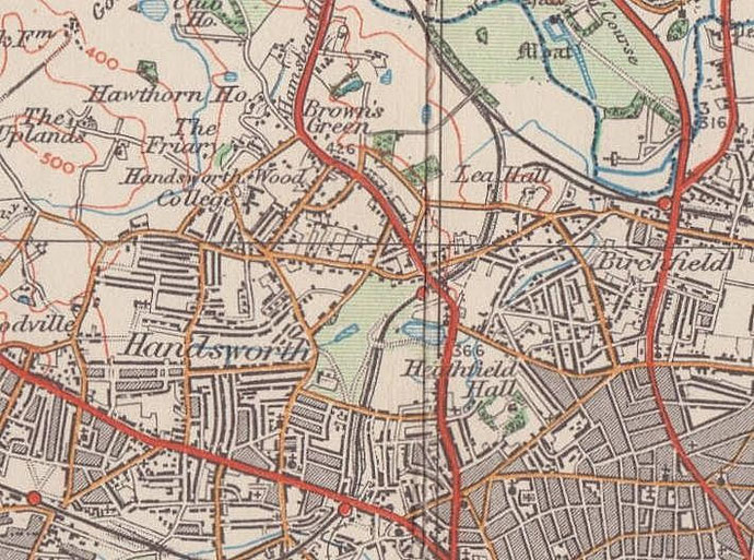 Handsworth History of Birmingham Places A to Y