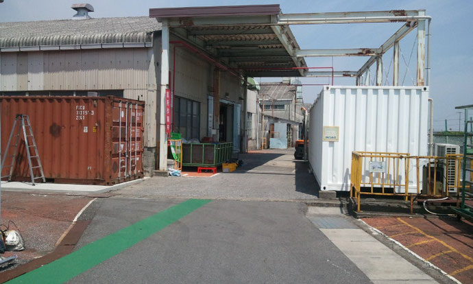 岐阜県海津郡南濃町 中古コンテナ20ft