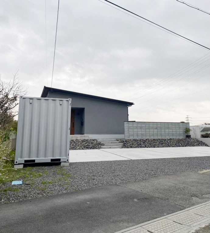 岐阜県海津市 中古コンテナ1800サイズ納品
