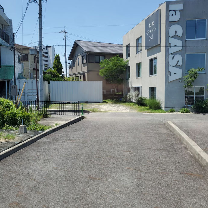 愛知県日進市 中古コンテナ20ft現状品納品