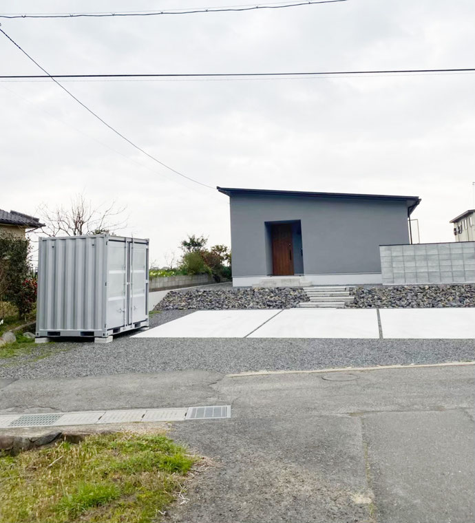 岐阜県海津市 中古コンテナ1800サイズ納品