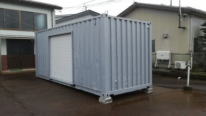 加茂郡富加町 NEWVANコンテナ20ft設置