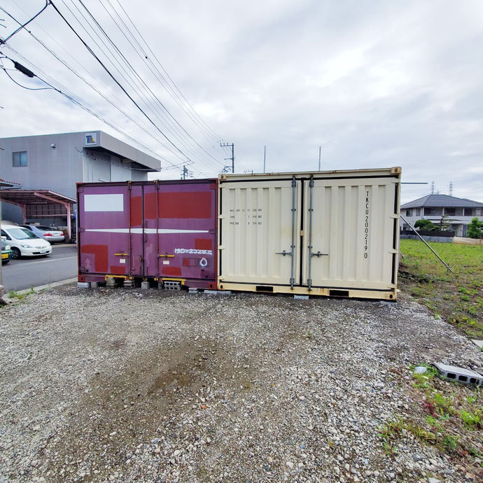 大垣市稲葉東 NEWVANコンテナ20ft納品