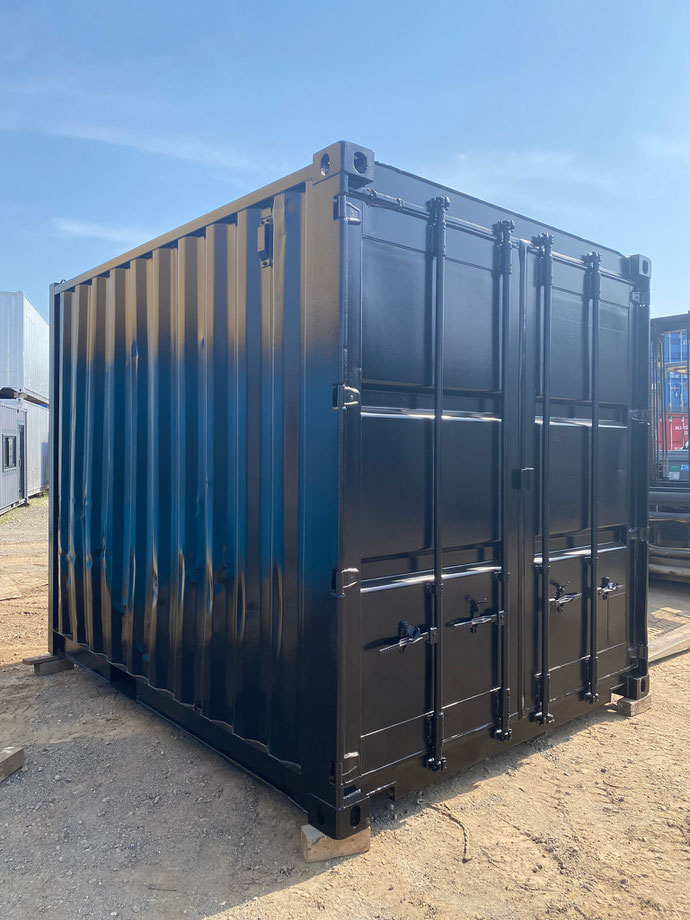 中古 20ft コンテナ シャッター 倉庫 販売 物置 間仕切り 収納 スペース