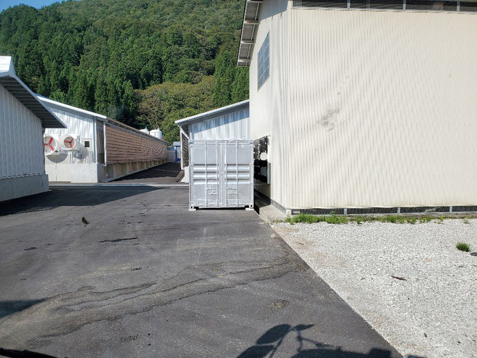 大野郡 白川村 中古 コンテナ 20ft シャッター