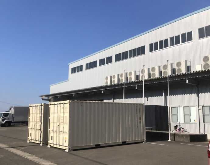 和歌山県有田市 NEWVANコンテナ20ftベージュ納品