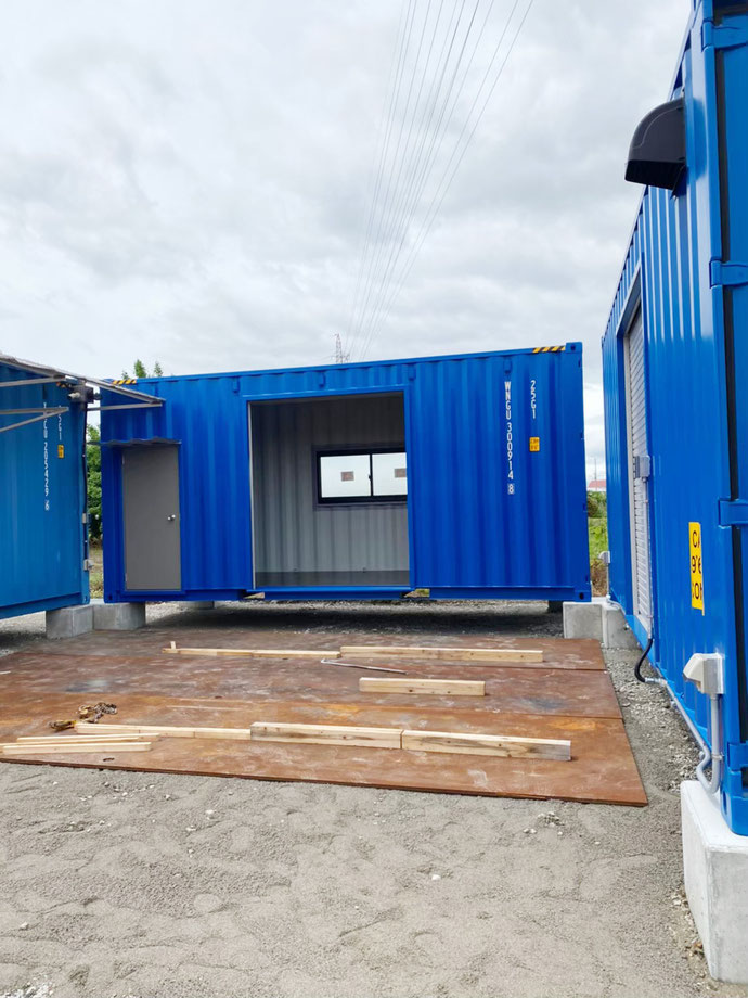 コンテナ倉庫 農業用倉庫 バイクガレージ No.8