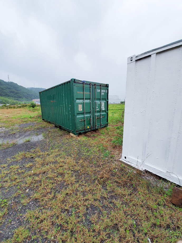 養老郡養老町 中古コンテナ20ft現状品設置