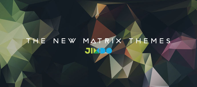 New Matrix themes - Jimdo