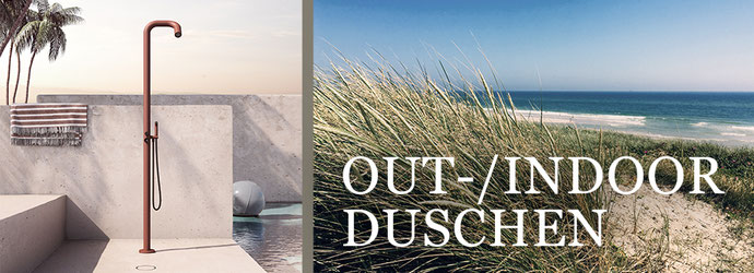 Design OUTDOOR/INDOOR-Duschen
