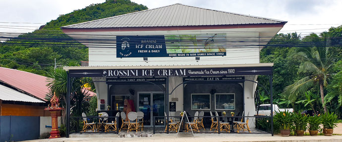 Rossini Ice Cream Koh Samui