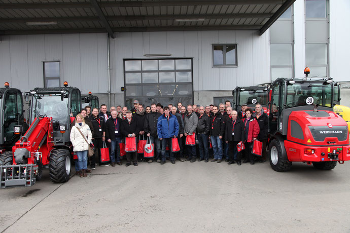 Weidemann Werk Korbach Werksbesichtigung Orth