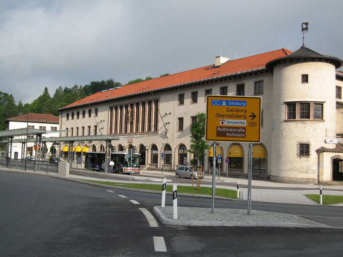Entrada principal de la estación de Berchtesgaden