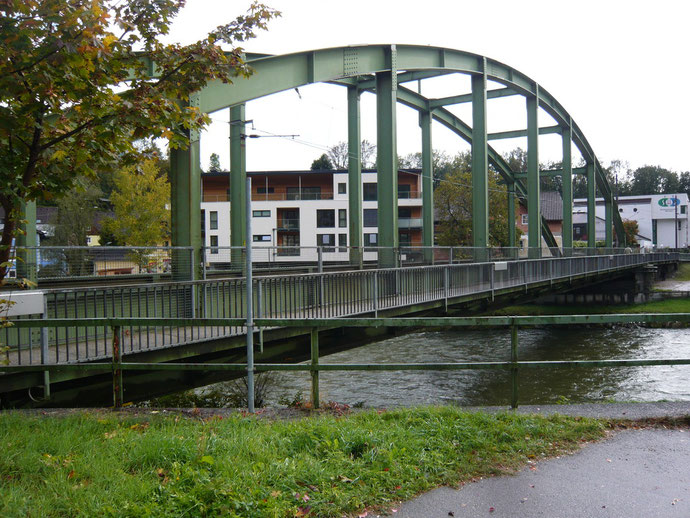 Bad Iscl, puente sobre el río Traun