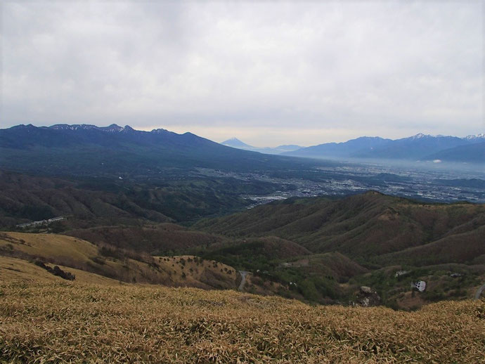 車山から八ヶ岳~富士山~南アルプス