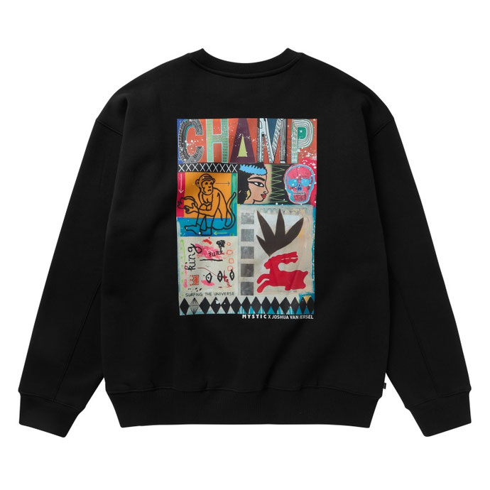 Mystic Funk Crew Sweat Black bei WindSucht