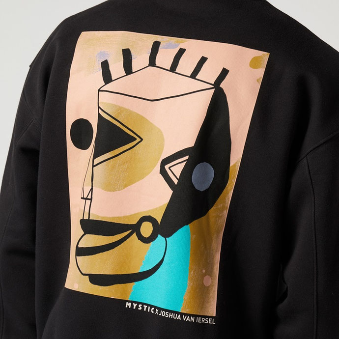 Mystic The Joshua Crew Sweat Black im SALE bei WindSucht