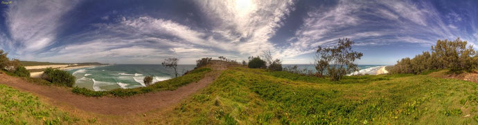 Aussicht vom Indian Head im Norden der Insel