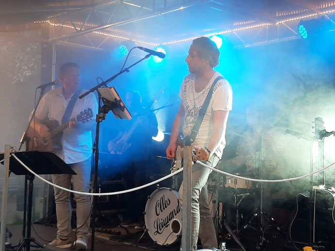 Olles Leiwand spielt live am Tegernsee in Bad Wiessee #wiesseerocks