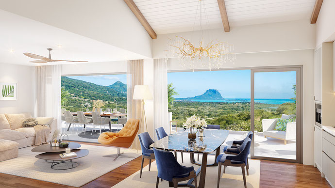 Vente d'appartement spacieux avec parking situé a l'ouest d'île Maurice