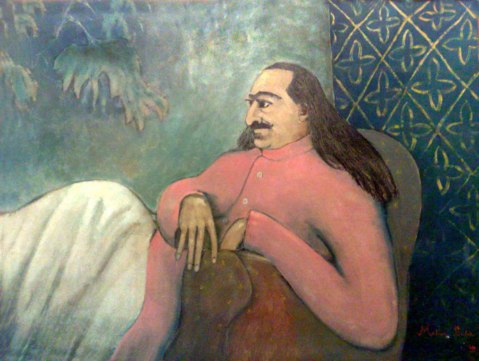 Meher Baba at Avatar's Abode - Courtesy of the Paul & Ann Smith Collection