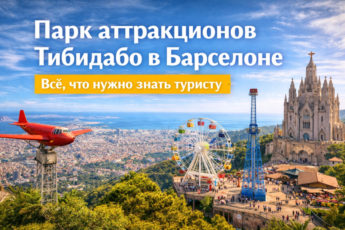 Парк Тибидабо в Барселоне: лучшие аттракционы, цены на билеты, режим работы