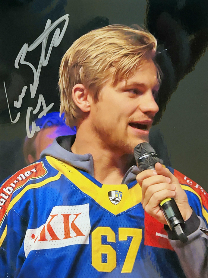 Autograph Leon Bristedt Autogramm