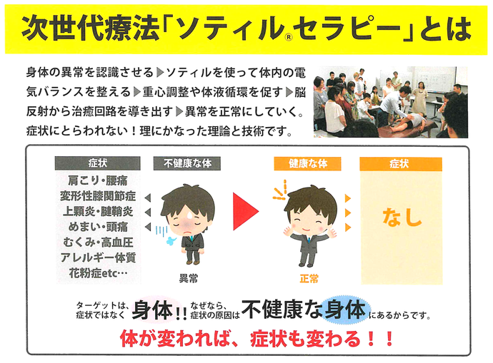 ソティルセラピーとは