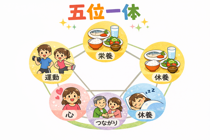 五位一体イラスト