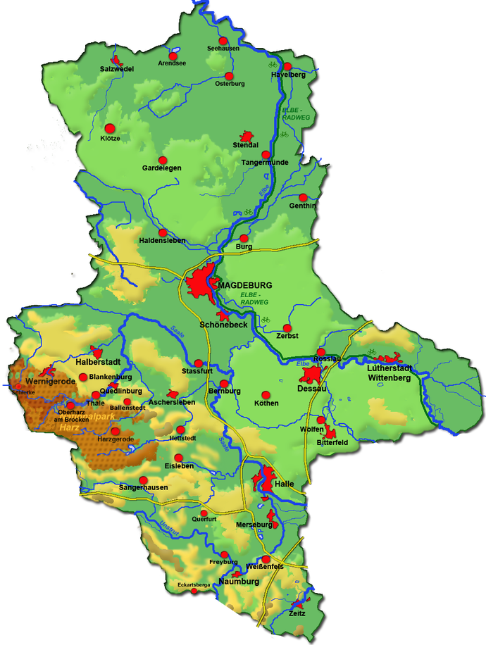 Sachsen / Thüringen / Sachsen-Anhalt / Tschechien - tippeltappeltour