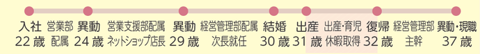 キャリア年表