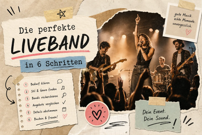 Die perfekte Liveband buchen - Livemusik buchen