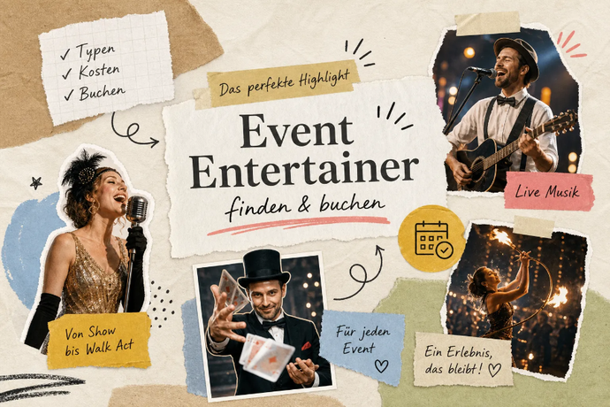 Event Entertainer finden und buchen