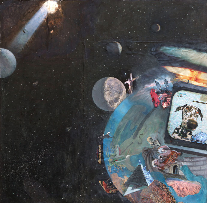 Chaosmos Mixmedia, 100 x 100 cm