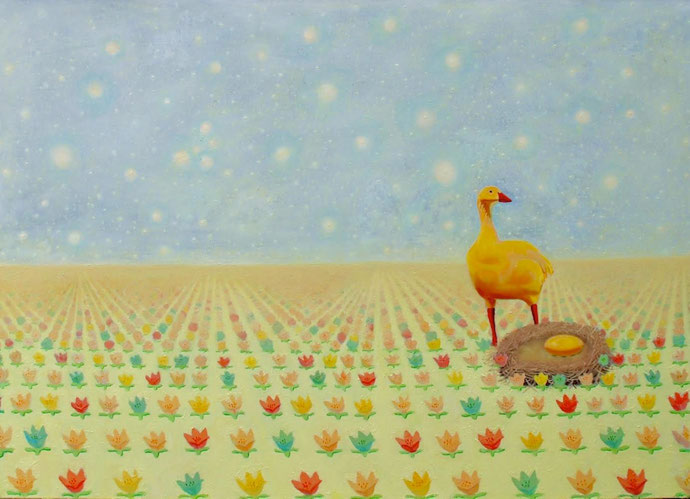 New Life, Oil on canvas, 100 x 140 xm *2015