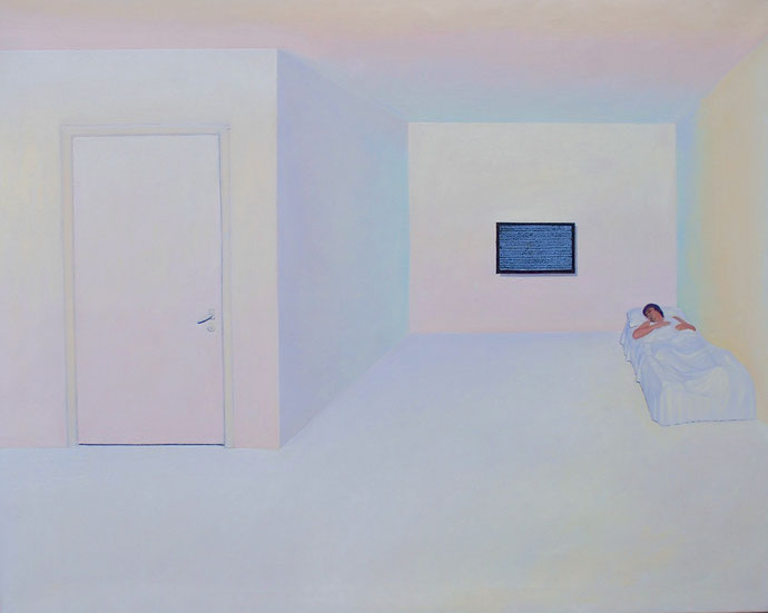 "Withot Time" Oil on canvas. 120 x 150 cm *2015