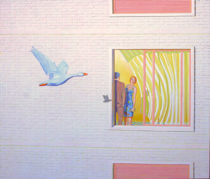 Unknwo Place, Oil on canvas, 120 x 140 cm *2017